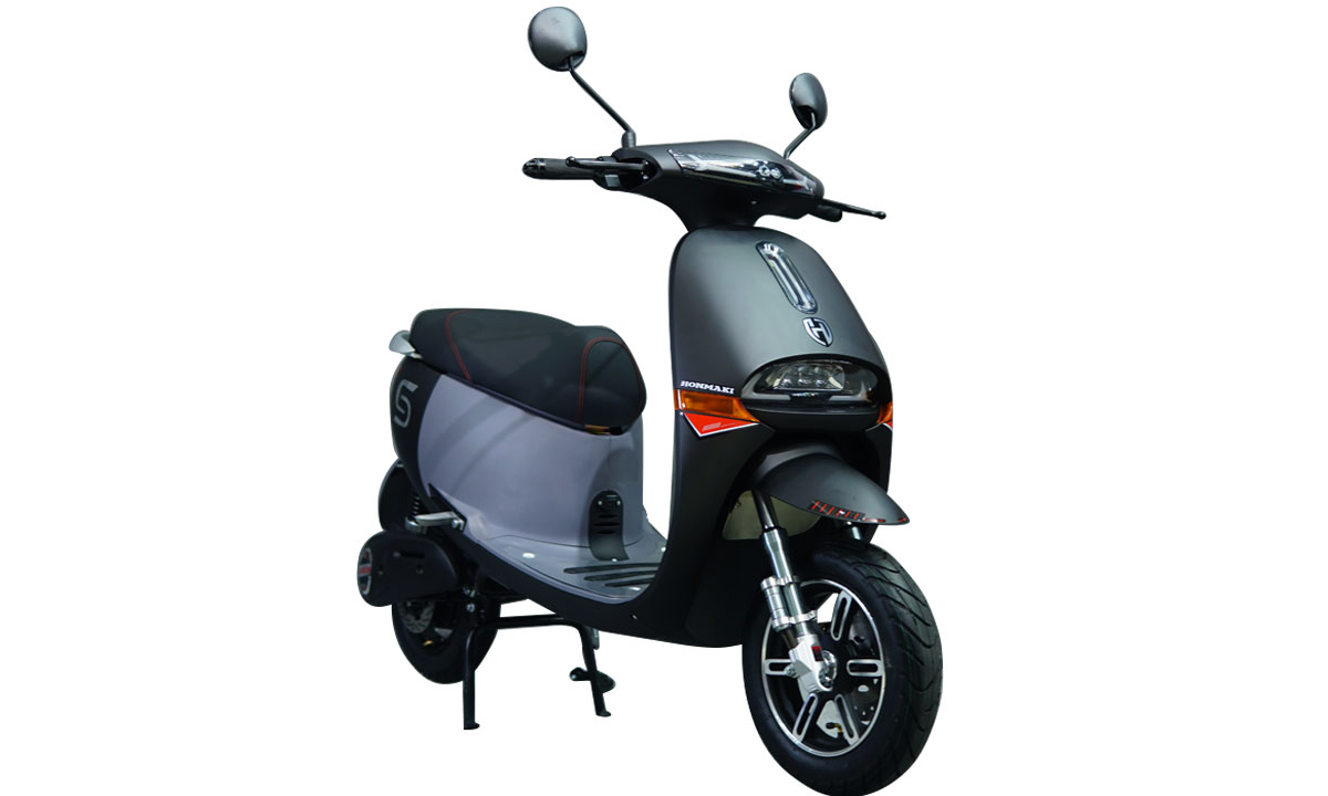 Xe Tay Ga Điện Honmaki S5 1000W, Chạy Pin Lithium, Tốc Độ 60km/h